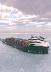 An Nordmar ship